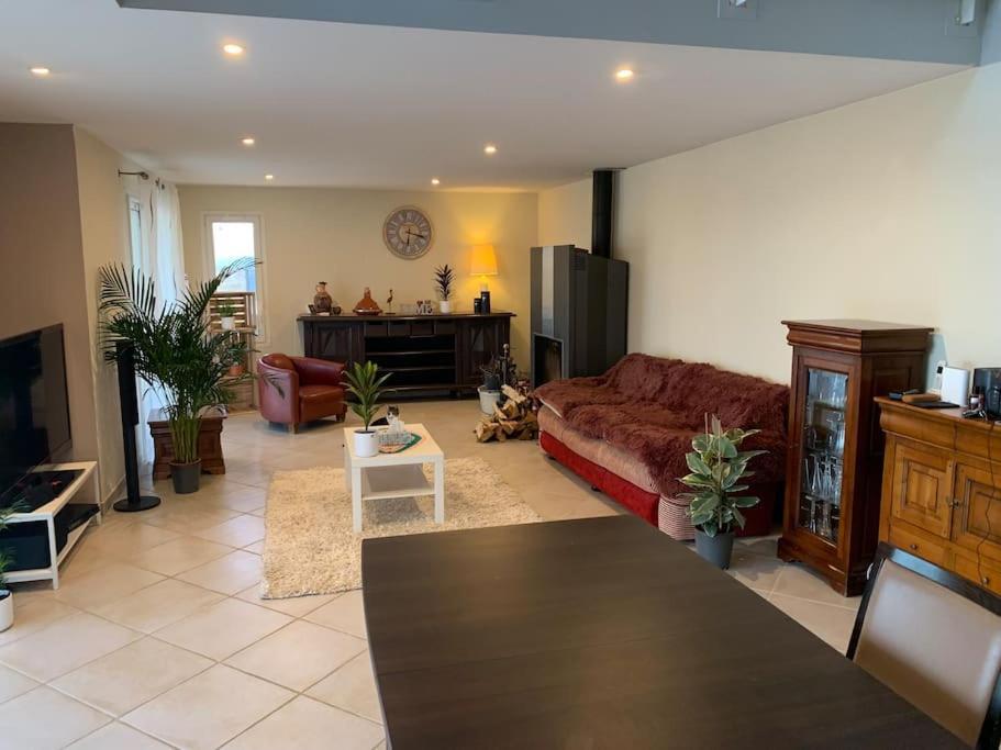 Villa Vue Sur Etang 8 Personnes Spacieuse Et Calme Narbona Exterior foto